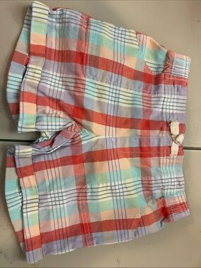 Wonder Nation Plaid Cotton Shorts